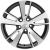 Khomen KHW 1704 7x17 5*108 ET50 DIA63.3 Black-FP Литой