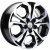 Khomen KHW 1711 7x17 5*108 ET43 DIA65.1 Black-FP Литой
