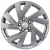 Khomen KHW 1801 7.5x18 5*114.3 ET50 DIA66.1 Gray Литой