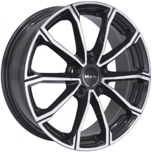 MAK DaVinci 6x16 4*100 ET50 DIA56.1 Gloss Black Литой