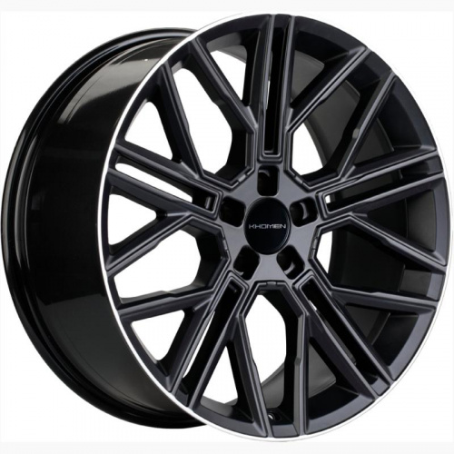 Khomen KHW 2101 9.5x21 5*120 ET45.5 DIA62.5 Gray-FP Литой