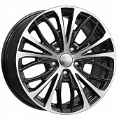 K&K КС873 7.5x17 5*114.3 ET46 DIA67.1 Алмаз черный Литой