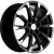 Khomen KHW 1808 7.5x18 5*108 ET40 DIA54.1 Black-FP Литой