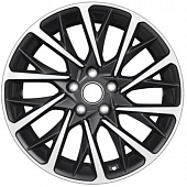 Khomen KHW 1804 7.5x18 5*114.3 ET50.5 DIA67.1 Black-FP Литой