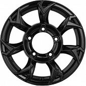 Khomen KHW 1505 5.5x15 5*139.7 ET5 DIA98.5 Black Литой