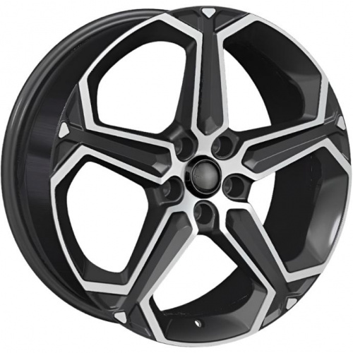 Khomen KHW 1909 7.5x19 5*114.3 ET51 DIA67.1 Black-FP Литой