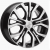 Khomen KHW 1608 6.5x16 5*110 ET40 DIA67.1 Black-FP Литой