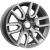 Khomen KHW 1723 8x17 6*139.7 ET50 DIA92.5 Gray-FP Литой