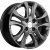 Khomen KHW 1503 6x15 4*100 ET46 DIA54.1 Gray Литой