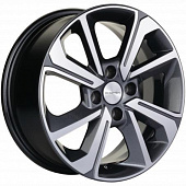 Khomen KHW 1501 6x15 4*98 ET36 DIA58.6 Gray-FP Литой
