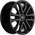 Khomen KHW 1805 7.5x18 6*139.7 ET38 DIA100.1 Black Литой
